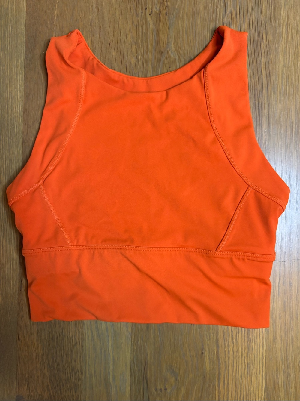 English Factory Olive Ribbed One-Shoulder Top with Multi-Color Crochet Accent - Picture 5 of 7